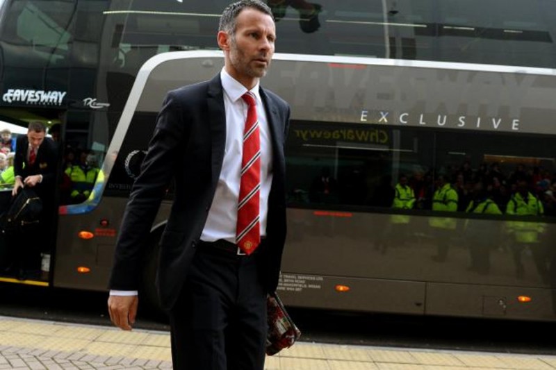 Giggs in temporary charge.