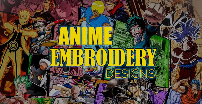 The Symbolism Behind Popular Anime Characters in Embroidered Designs