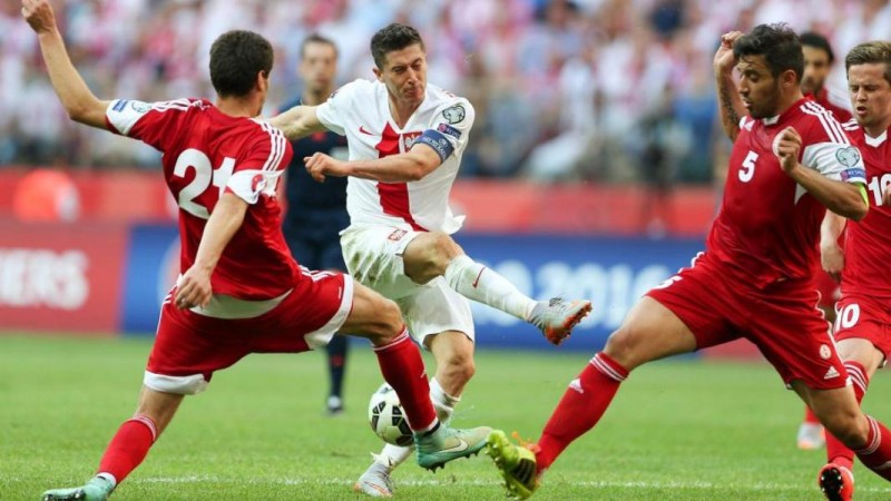 Hat-trick Roberta Lewandowskiego