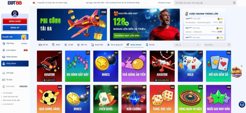 Game nhanh Chơi liền tay lựa chọn hoàn hảo cho cuộc sống năng động
