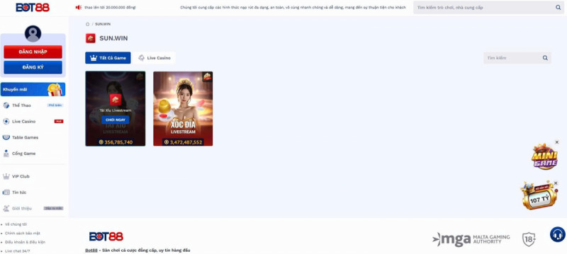 Sunwin đẳng cấp của cổng game đổi thưởng hiện đại