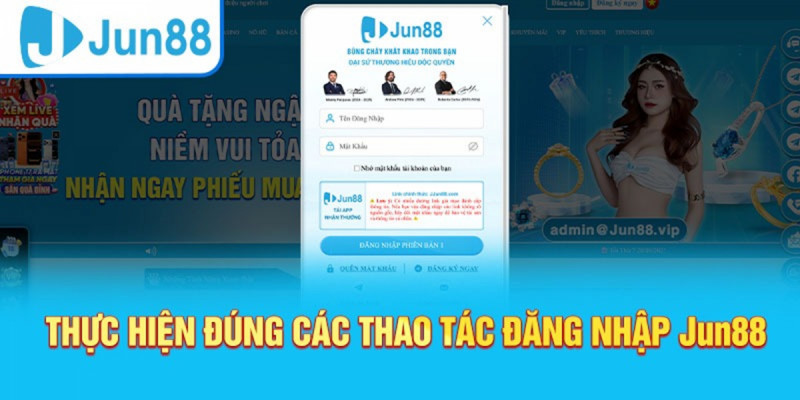 Đăng nhập Jun88 an toàn và những lưu ý quan trọng
