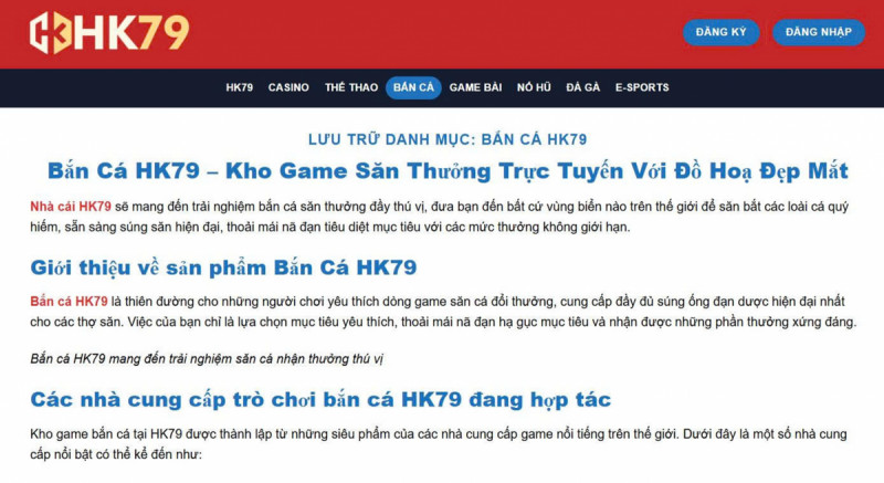 Kinh nghiệm chơi bắn cá HK79 để chiến thắng dễ dàng