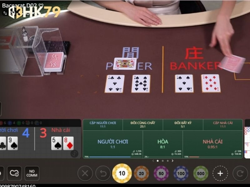 Trải nghiệm Baccarat HK79 dưới góc nhìn của người chơi hiện đại