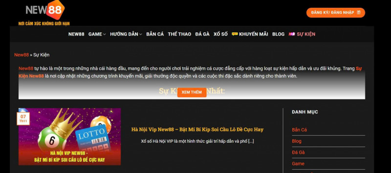 Vì Sao Sự Kiện New88 Luôn Thu Hút Người Chơi