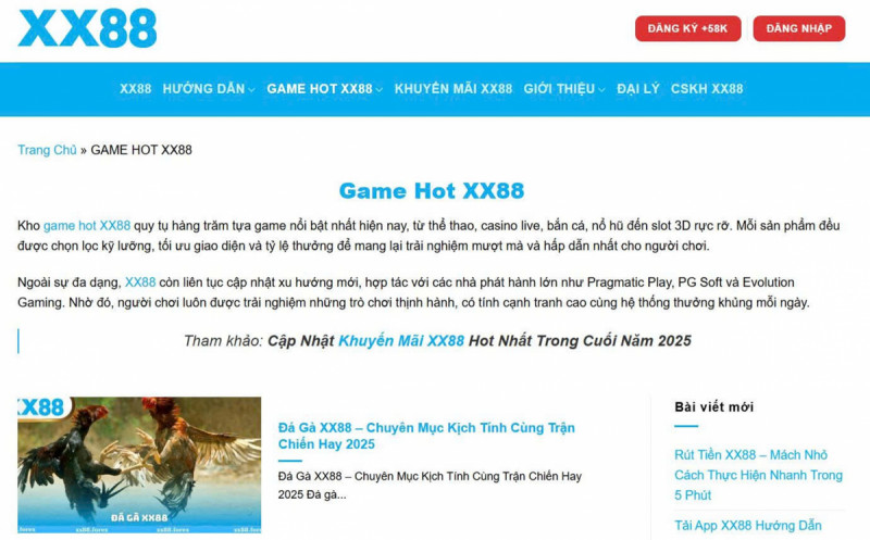 Lý Do Game Hot XX88 Thu Hút Đông Đảo Người Chơi